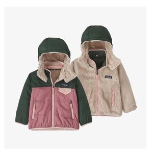 Patagonia - Reversible Tribbles Hooded Jacket - Toddler Girls'
